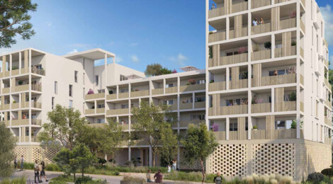 Programme immobilier neuf Ostarel - Montpellier, écoquartier de la Restanque à proximité des plages (34000) - Référence : 15162