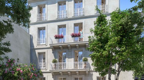 Programme immobilier neuf VILLA ANDRE - Montpellier Gambetta : 16 appartements neufs éligibles au Déficit Foncier (34000) - Référence : 15147