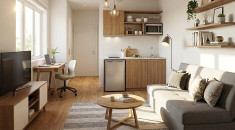 Programme immobilier neuf STUD'ESTE - Montpellier investissement résidence étudiante proche tramway (34000) - Référence : 16804