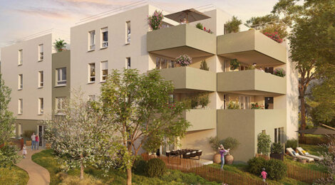 Programme immobilier neuf ATRIA - Montpellier proche centre avec tram et quartier en évolution (34000) - Référence : 17146