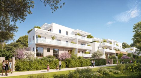 Programme immobilier neuf MAESTRA - Montpellier Quartier du Millénaire proche du tram T1 (34000) - Référence : 16588