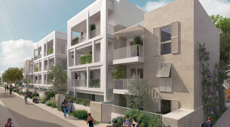 Programme immobilier neuf clair de lum - Montpellier – Quartier EAI / Cité Créative à deux pas du tramway (34000) - Référence : 11856