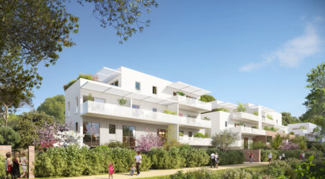 Programme immobilier neuf MAESTRA - Montpellier quartier Millénaire proche parc Jane Evrard (34000) - Référence : 15157