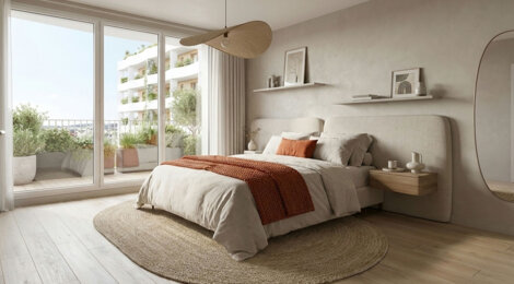 Programme immobilier neuf villa laures - Montpellier quartier Nouvelle Mairie près tram et centre ville (34000) - Référence : 9067
