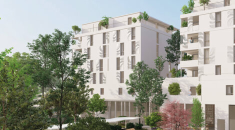 Programme immobilier neuf zebra - Montpellier Quartier Restanque à deux pas du tramway ligne 4 (34000) - Référence : 11379