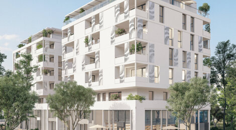 Programme immobilier neuf zebra - Montpellier Quartier Restanque à deux pas du tramway ligne 4 (34000) - Référence : 11379