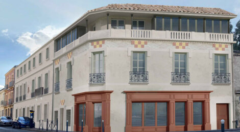 Programme immobilier neuf le jardin secret - Montpellier réhabilitation proche du Jardin des Plantes (34000) - Référence : 13461