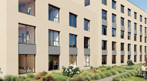 Programme immobilier neuf SAINT ROCH - Montpellier résidence étudiante proche tramway (34000) - Référence : 16749