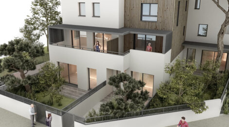 Programme immobilier neuf patio quattro camini - Montpellier résidence intimiste avec vie de quartier proche hypercentre (34000) - Référence : 16803