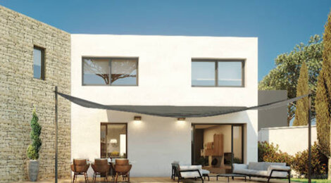 Programme immobilier neuf TAMARA DE LEMPIKA - Montpellier : Villas T4 avec terrasses, jardins privatifs et proximité Parc de Méric dans le quartier Aiguelongue (34000) - Référence : 6800