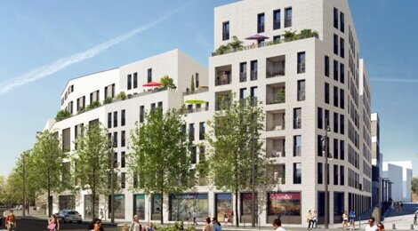 Programme immobilier neuf QUARTIER NATURE - Montreuil : 70 appartements T1–T5 avec balcons, terrasses et luminosité dans le quartier Branly-Boissière (93100) - Référence : 11763