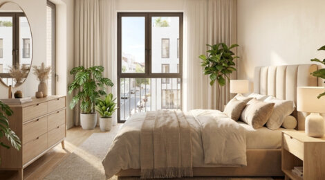 Programme immobilier neuf QUARTIER NATURE - Montreuil : 70 appartements T1–T5 avec balcons, terrasses et luminosité dans le quartier Branly-Boissière (93100) - Référence : 11763