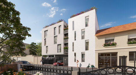 Programme immobilier neuf MONTREUIL, GALILEO - Montreuil : 8 logements neufs T2–T6 à 500m du métro 9 (93100) - Référence : 8709