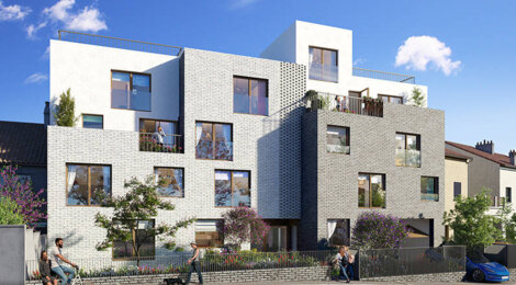 Programme immobilier neuf VILLA LES MERISIERS - Montreuil à proximité du métro 9 (93100) - Référence : 8971