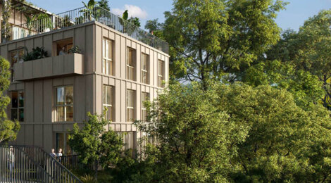 Programme immobilier neuf DOMAINE-SOUS-BOIS - Montreuil : appartements neufs du studio au 5 pièces proche du RER E (93100) - Référence : 11836