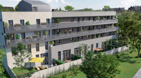 Programme immobilier neuf VILLA 32 - Montreuil, logements neufs et proximité Parc Montreau à 15 min du RER E (93100) - Référence : 8969