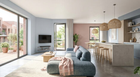 Programme immobilier neuf Le Myriel - Montreuil-sur-Mer : appartements neufs du 2 au 4 pièces au pied des remparts historiques (62170) - Référence : 11458
