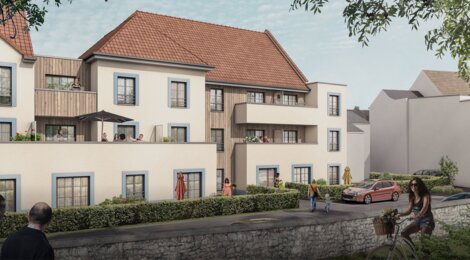 Programme immobilier neuf L'ECHAPPEE - Montreuil-sur-Mer : appartements neufs T2–T4 à deux pas de la place du Général de Gaulle (62170) - Référence : 15835