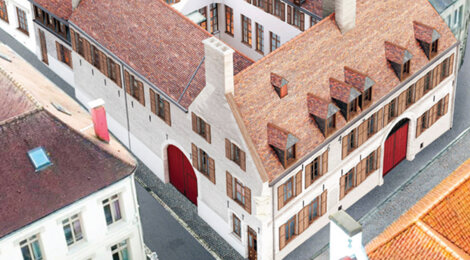 Programme immobilier neuf L'HOTEL DE LA COUR DE FRANCE - Montreuil-sur-Mer réhabilitation proche des remparts (62170) - Référence : 15840