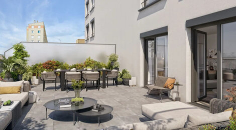 Programme immobilier neuf CARDINAL 8 - Montrouge à deux pas des métros lignes 13 et 4 (92120) - Référence : 8329