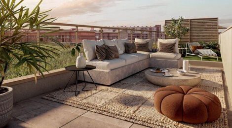 Programme immobilier neuf LE 11 - Montrouge appartements avec rooftop dans une rue calme (92120) - Référence : 17529