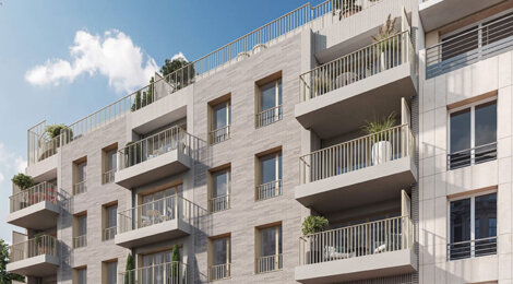 Programme immobilier neuf LE 11 - Montrouge appartements avec rooftop dans une rue calme (92120) - Référence : 17529