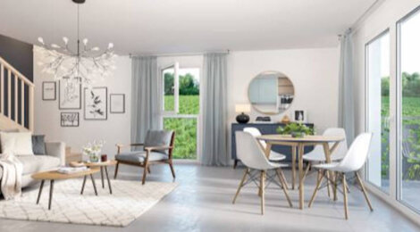 Programme immobilier neuf Le Domaine de Lalande - Montussan : Appartements T2–T3 avec jardins privatifs et luminosité naturelle à 25 min de Bordeaux centre (33450) - Référence : 4674