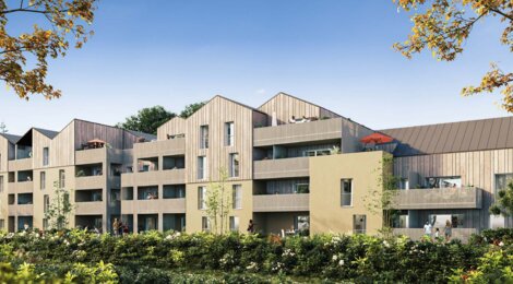 Programme immobilier neuf TERRASILVA - Mordelles : 42 logements neufs T2–T3 dans le quartier du Val de Sermon (35310) - Référence : 15317