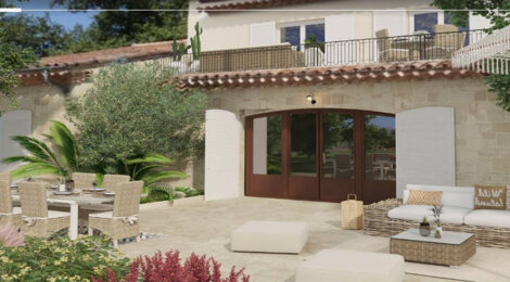 Programme immobilier neuf VILLA MARJOLAINE - Mouans-Sartoux réhabilitation de charme à deux pas de la mer (06370) - Référence : 12046