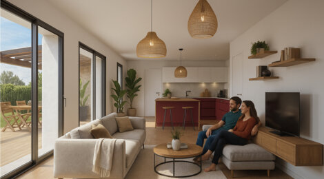 Programme immobilier neuf DOMAINE D OSTEBERRIA - Mouguerre à proximité de  Bayonne en 15 min (64990) - Référence : 15859