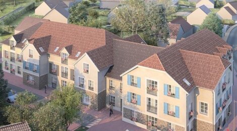 Programme immobilier neuf LA VILLA CONTI - Mours : 33 appartements T2–T3 avec prestations premium et jardin paysager proche de l’Isle Adam (95260) - Référence : 867