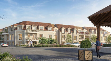 Programme immobilier neuf Le Clos Saint Vincent - Moussy-le-Neuf résidence paisible proche Roissy et RER B (77230) - Référence : 17924