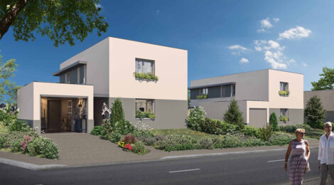 Programme immobilier neuf Les jardins des Prés Nouveaux - Mouxy : Appartements T2–T4 et maisons T5 avec balcons, jardins et proximité pistes de ski à 30 min (73100) - Référence : 6597