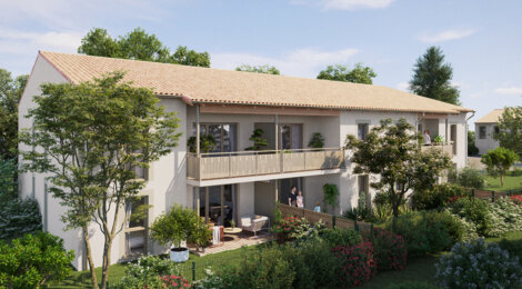 Programme immobilier neuf LA MÉSANGE - Muret : 17 appartements neufs intimistes près du Parc Clément AderMuret : 17 appartements neufs intimistes près du Parc Clément Ader (31600) - Référence : 7434
