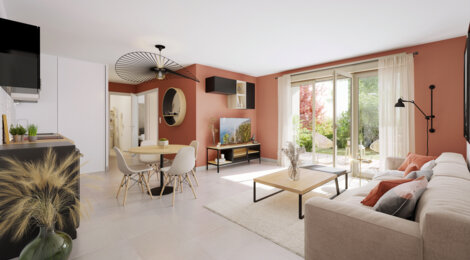 Programme immobilier neuf LA MÉSANGE - Muret : 17 appartements neufs intimistes près du Parc Clément AderMuret : 17 appartements neufs intimistes près du Parc Clément Ader (31600) - Référence : 7434