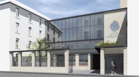 Programme immobilier neuf Les Jardins de Saint Nicolas - Nancy : 97 appartements studio–T4 duplex dans un ancien couvent historique en hyper-centre (54000) - Référence : 1476