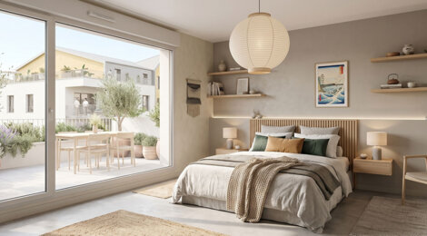 Programme immobilier neuf DOMAINE DE BUTHEGNEMONT - Nancy appartements lumineux en lisière boisée (54000) - Référence : 18065