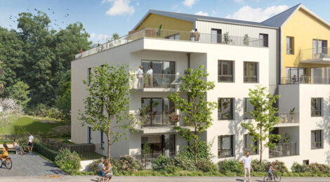 Programme immobilier neuf DOMAINE DE BUTHEGNEMONT - Nancy appartements lumineux en lisière boisée (54000) - Référence : 18065