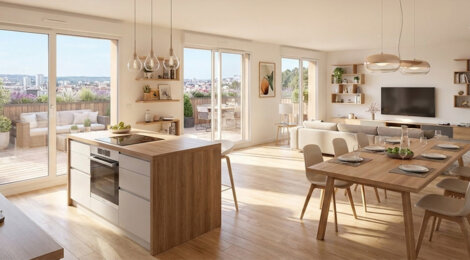 Programme immobilier neuf LIBERTY - Nancy appartements neufs proches des campus (54000) - Référence : 18045