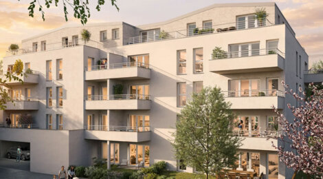 Programme immobilier neuf Le Bag-Art - Nancy appartements neufs sur les rives de la Meurthe (54000) - Référence : 18049