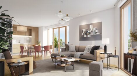 Programme immobilier neuf Central Square - Nanterre à deux pas du futur métro 15 (92000) - Référence : 16208