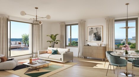 Programme immobilier neuf Jardin Hanaé - Petit Nanterre - Nanterre à proximité du tram T2 (92000) - Référence : 16635