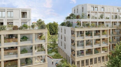 Programme immobilier neuf Jardin Hanaé - Petit Nanterre - Nanterre à proximité du tram T2 (92000) - Référence : 16635