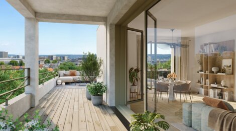 Programme immobilier neuf Jardin Hanaé - Petit Nanterre - Nanterre à proximité du tram T2 (92000) - Référence : 16635