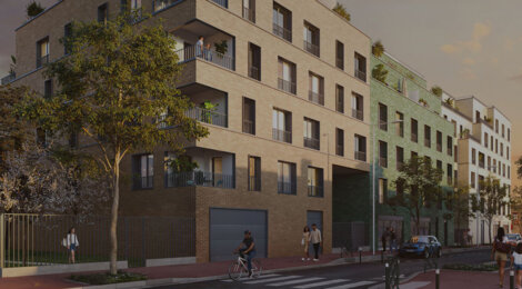 Programme immobilier neuf LINEA VERDE - Nanterre appartements neufs à 12 min du métro 15 (92000) - Référence : 17688