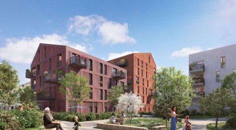 Programme immobilier neuf BEAU CHEMIN - Nanterre proche de La Défense en T2 (92000) - Référence : 16205