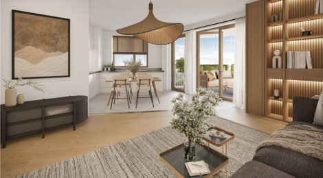 Programme immobilier neuf Les Terrasses des Muguets - Nanterre quartier des Muguets à deux pas du tramway (92000) - Référence : 16636