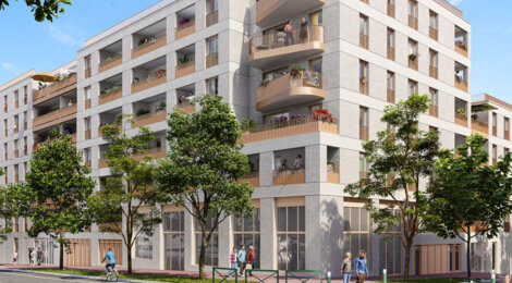 Programme immobilier neuf EKLO - Nanterre résidence verdoyante proche La Défense et RER E (92000) - Référence : 17766