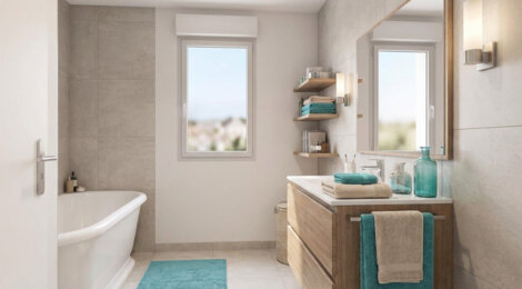 Programme immobilier neuf LES ROOFS TOP - Nantes : 17 appartements neufs du studio au 4 pièces en quartier pavillonnaire au cœur d'un bois classé (44000) - Référence : 14971