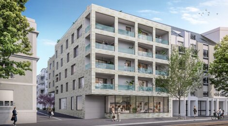 Programme immobilier neuf STREAM - Nantes : 24 appartements neufs T1–T5 avec vue sur l’île de Versailles (44000) - Référence : 16938
